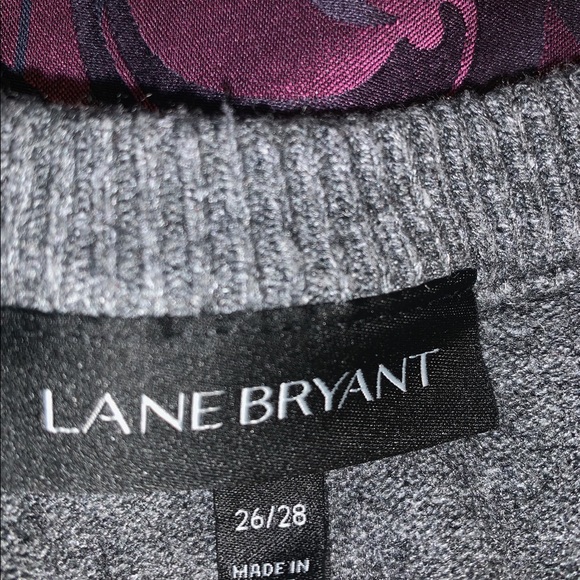 Gray Lane Bryant sweater - Picture 3 of 3